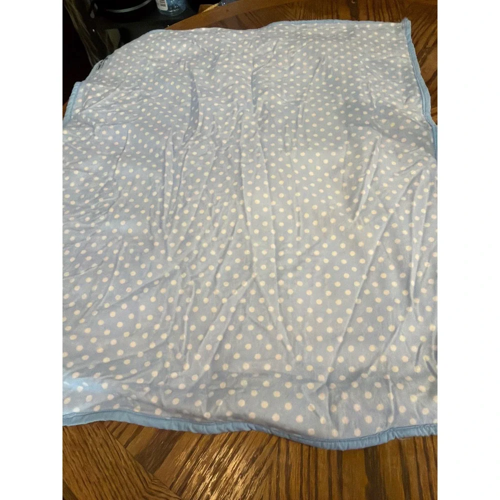 Project‎ Linus Patchwork Baby Blanket Rubber Ducky Minky Satin Green Blue 33x27